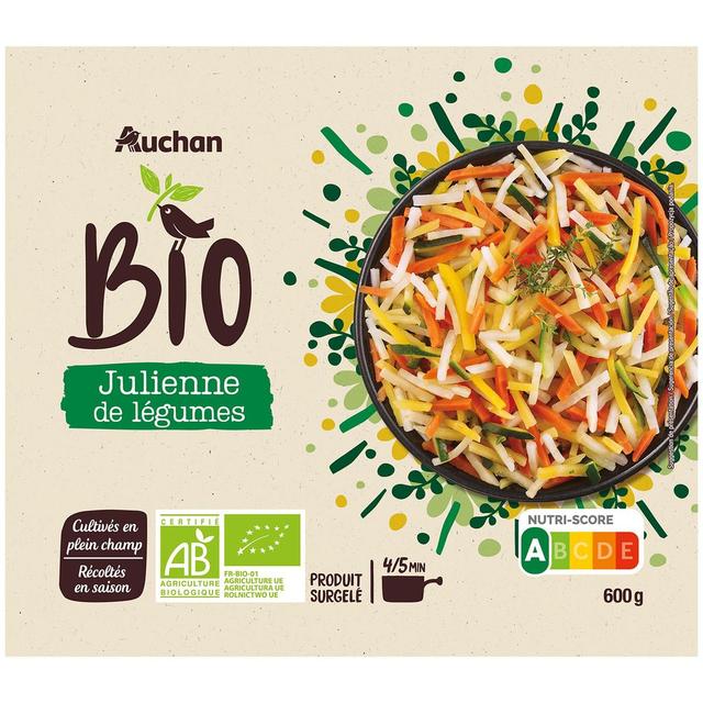 3596710496501 - Auchan BIO - Julienne de légumes bio