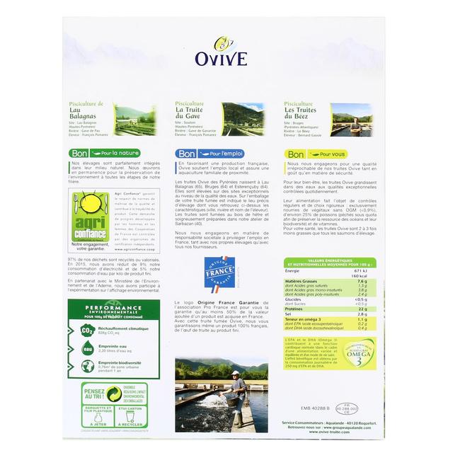 3392780007001 - Ovive - Truite Fumée des Pyrénées
