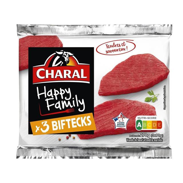 3181238998301 - Charal - Bifteks Happy Family