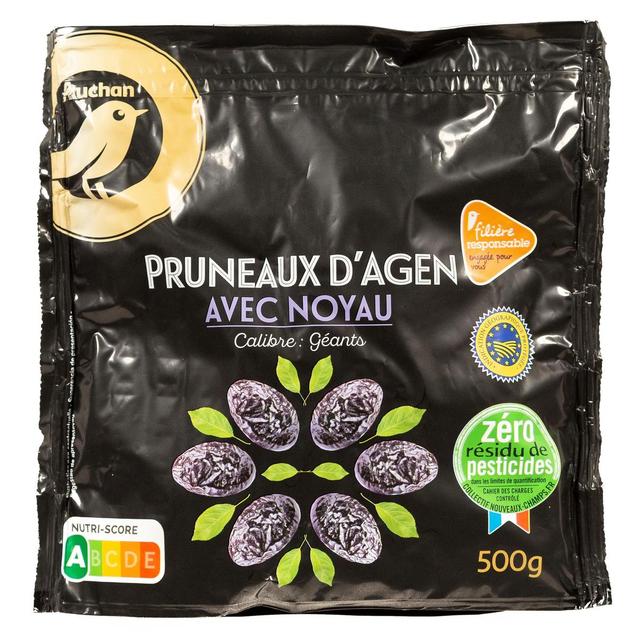 8435177058301 - Auchan Gourmet - Pruneaux d'Agen avec Noyau