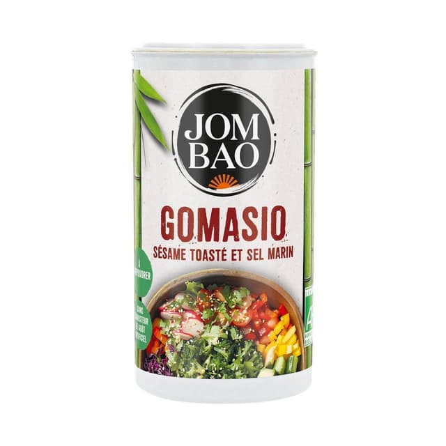 3456300019001 - Jom Bao - Gomasio - Condiment Sésame toasté et graines de sel marin