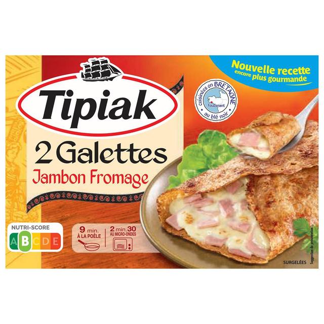 3165441660002 - Tipiak - Galettes Jambon Fromage au blé noir