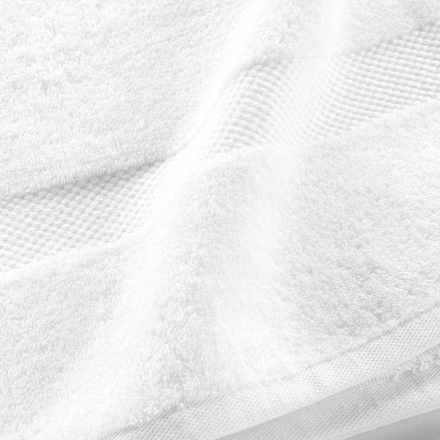 3574388020402 - Douceur D Interieur - Serviette de toilette éponge blanc