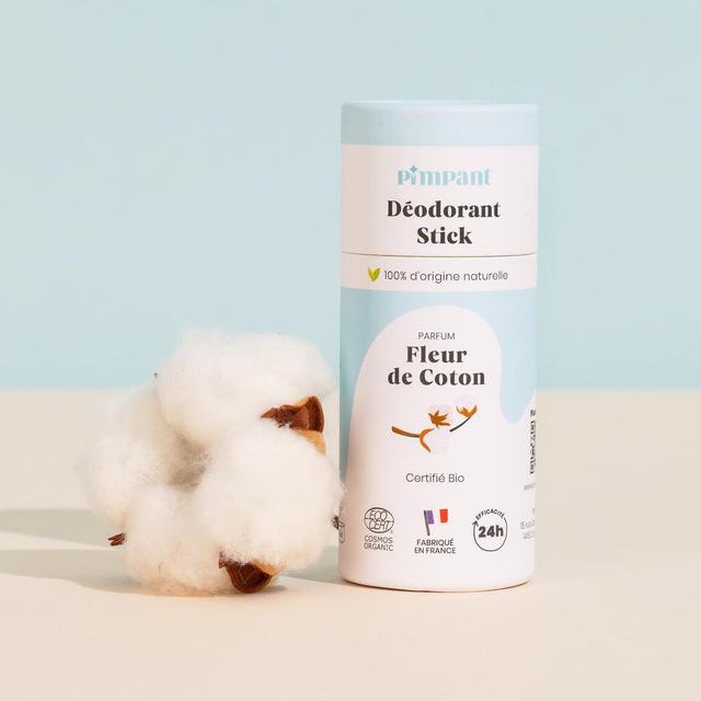 3760349450702 - Pimpant - Déodorant Fleur de Coton Solide