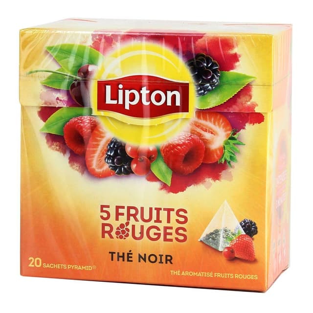 2050000361302 - Lipton - Thé 5 fruits rouges