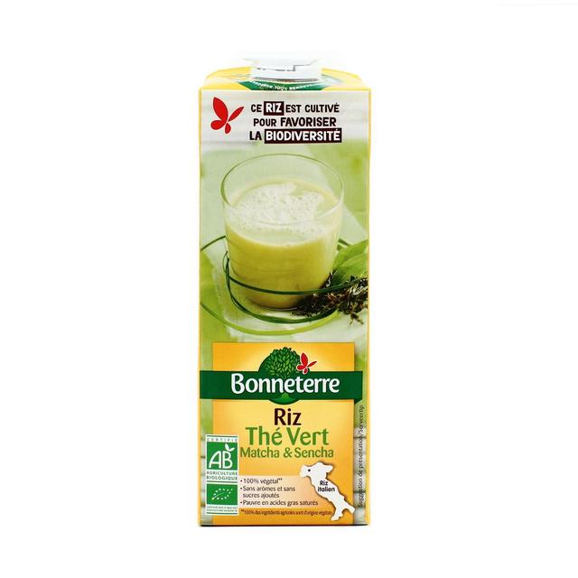 3396413711402 - Bonneterre - Boisson Au Riz Thé Vert Matcha et Sencha bio