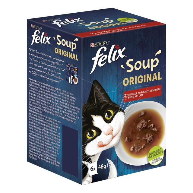 7613036632102 - Purina - Félix - Sachets Soupe Sélection de la Campagne pour Chat