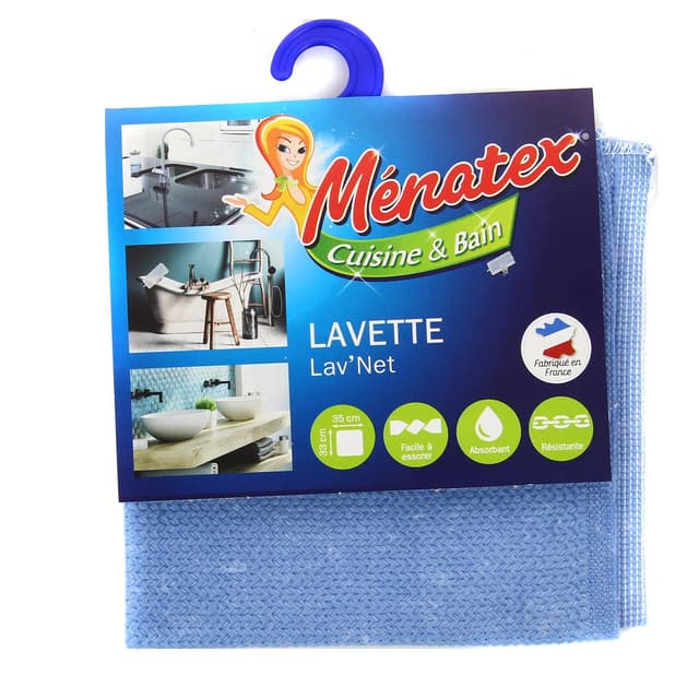 3061050002502 - Ménatex - Lavette lav'net