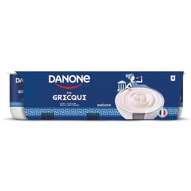 3033492142702 - Danone - Yaourt à la Grecque nature