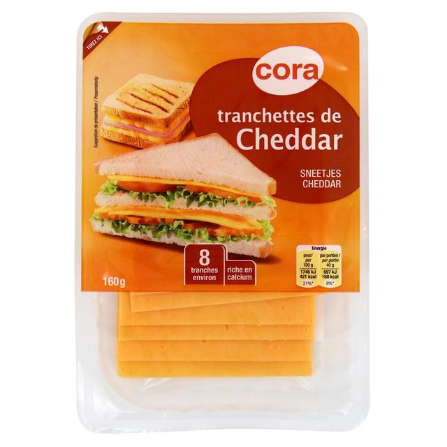 3257985312902 - Cora - Tranchettes de Cheddar
