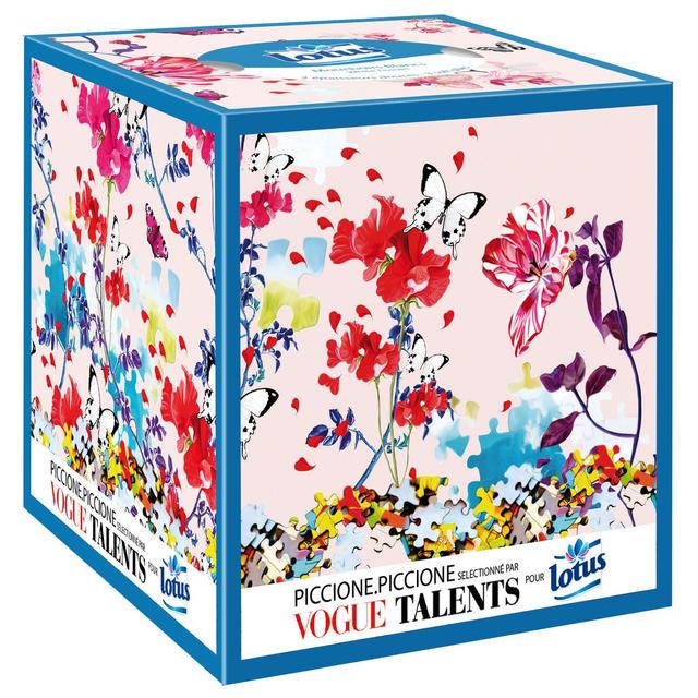 3133200153102 - Lotus - Mouchoirs blancs boîte cubique