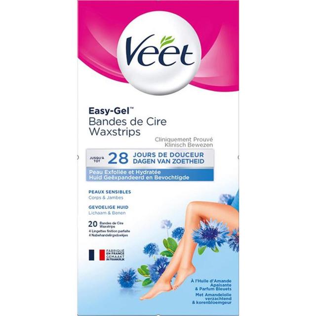 3059944025102 - Veet - Bandes de cire froide Peaux sensibles
