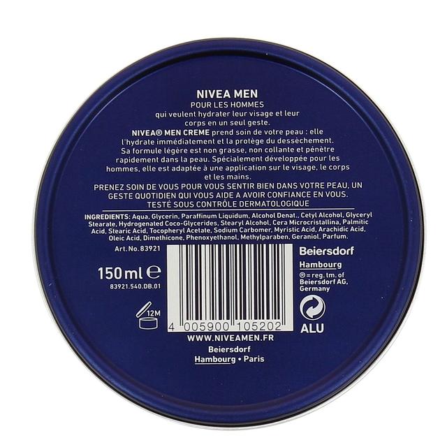 4005900105202 - Nivea Men - Crème hydratante visage, corps et mains