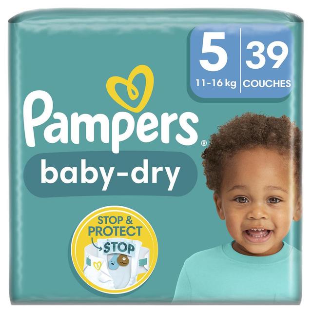 8006540715802 - Pampers Babydry - Couches T5 11-16kg