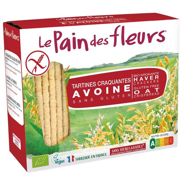 3380380077302 - Le pain des fleurs - Tartines craquantes avoine bio