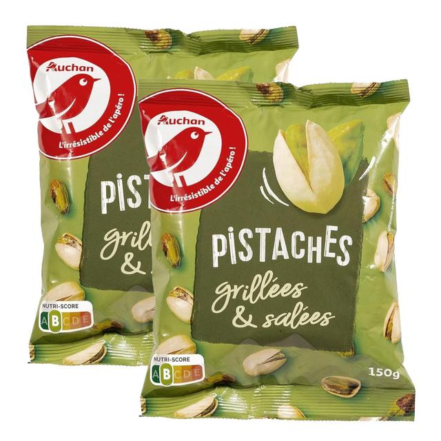 2050000408502 - Auchan - Pistaches grillées et salées