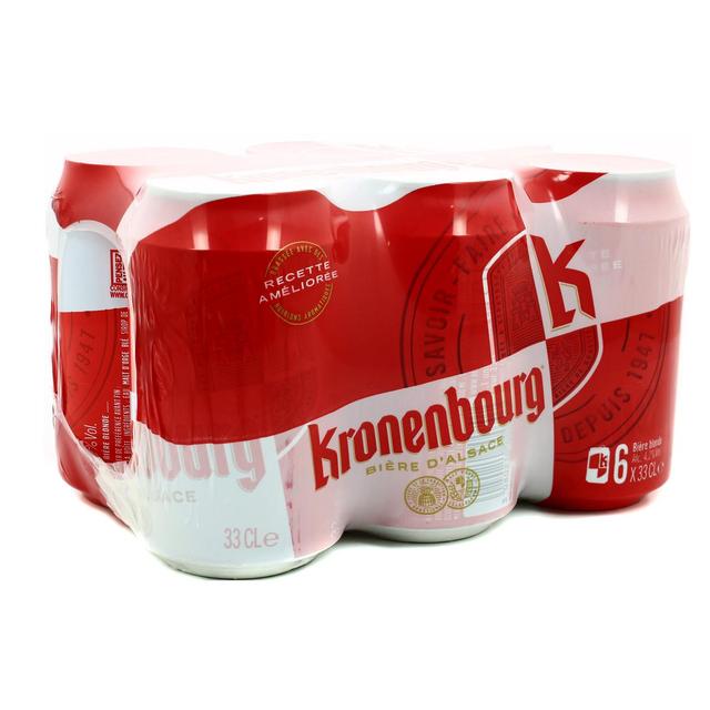 3080216048802 - Kronenbourg - Bière blonde 4.2°