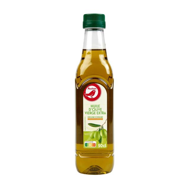 3596710463084 - Auchan - Huile d'Olive vierge extra origine Espagne bouteille plastique