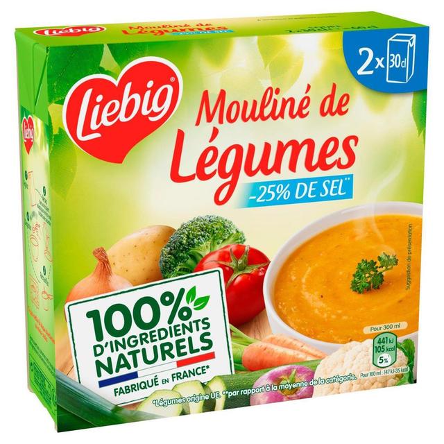 3036815449502 - Liebig - Mouliné de Légumes -25% de sel en moins