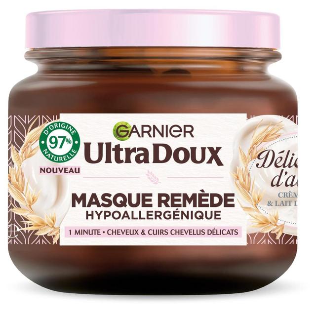 3600542509602 - Garnier - Ultra Doux - Masque Remède Hydratant Délicatesse d'Avoine