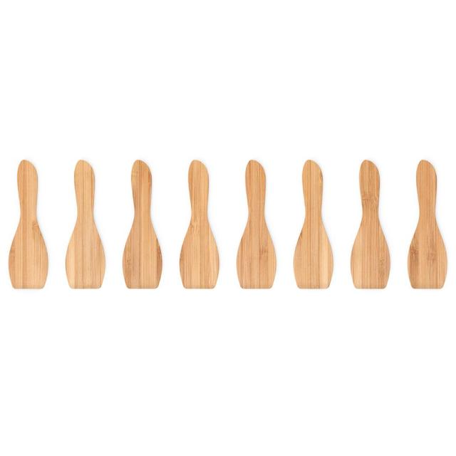 3760132810003 - Pebbly - Spatules à raclette Bambou Naturel