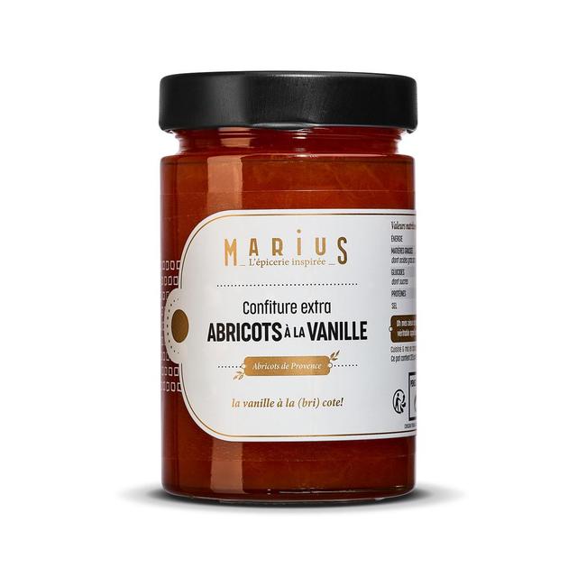 3504231100203 - Marius, L'Épicerie Inspirée - Confiture Extra Abricots à la Vanille