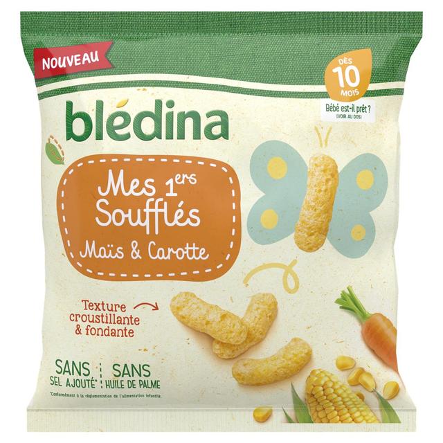 3041092020603 - Blédina - Mes Premiers Soufflés Maïs et carottes, dès 10 mois