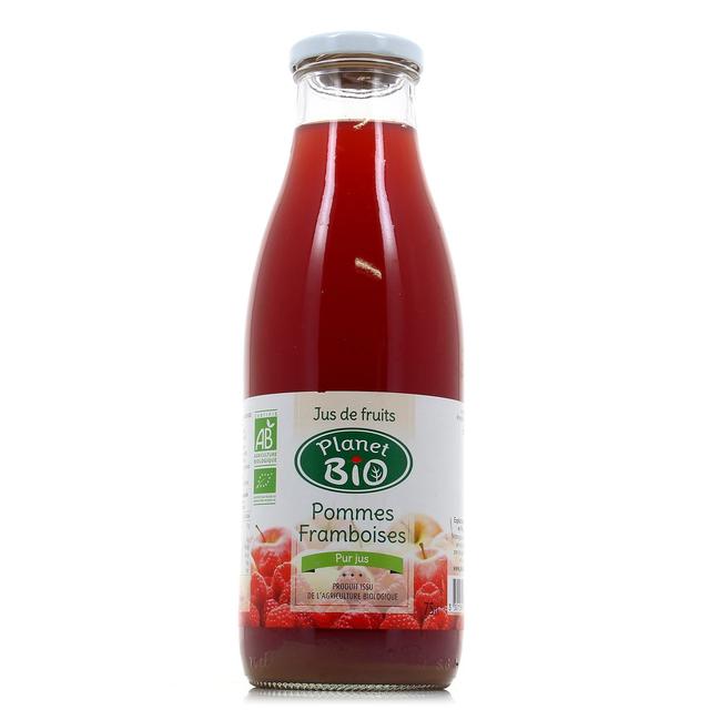 3301591000903 - Planet Bio - Jus de pomme framboise Bio