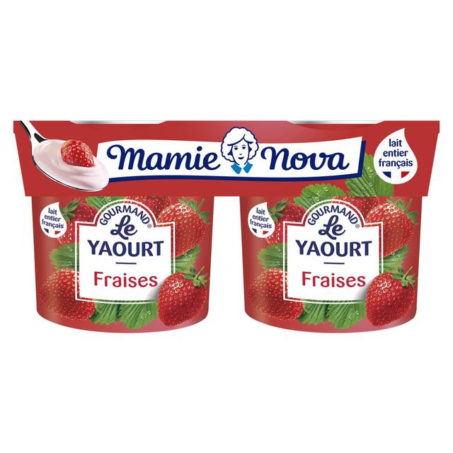 3177630361003 - Mamie Nova - Yaourt gourmand fraise
