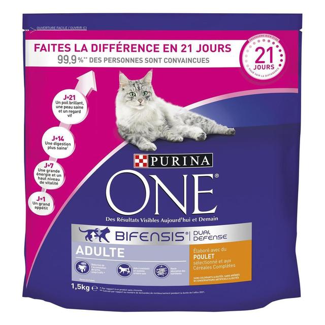 5000161021703 - Purina - One - Croquettes Poulet pour chat adulte
