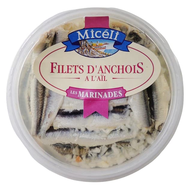 3218370391803 - Miceli - Filets d'Anchois Marinés à l'Ail