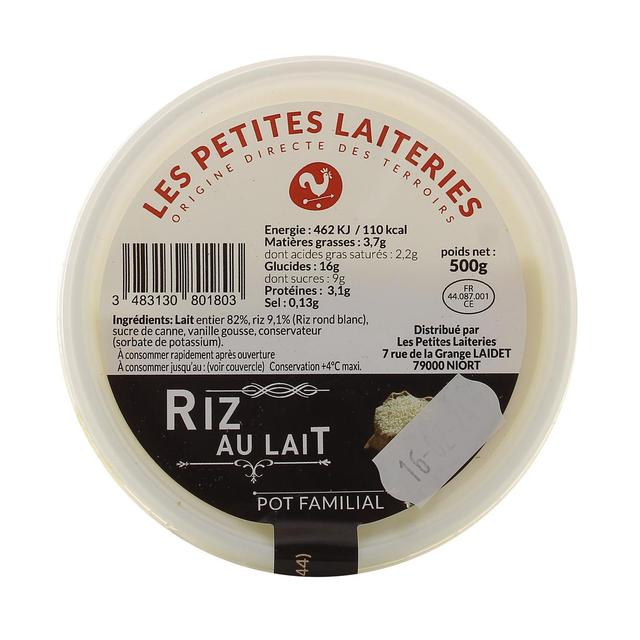 3483130801803 - Les Petites Laiteries - Riz au Lait