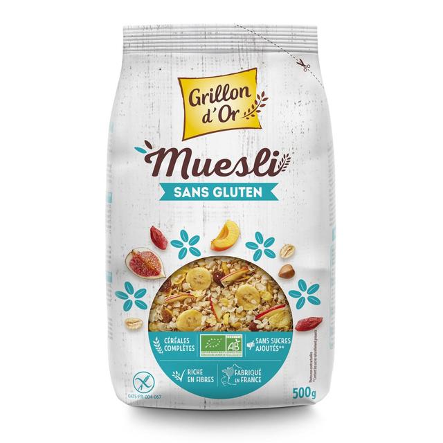 3421557112003 - Grillon Or - Muesli sans gluten bio