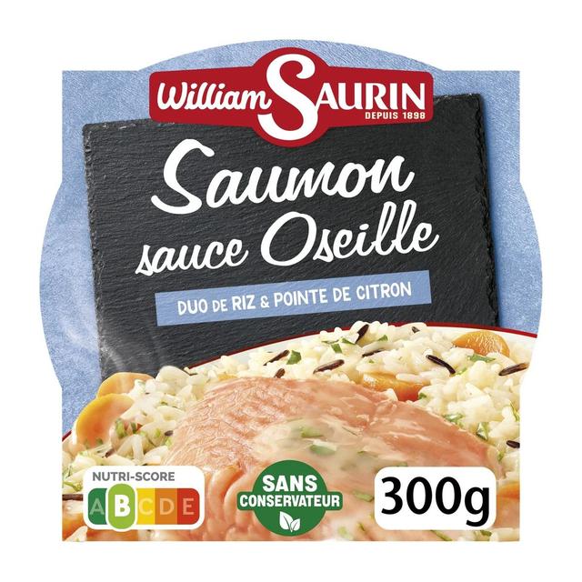 3261055862303 - William Saurin - Saumon sauce oseille et riz
