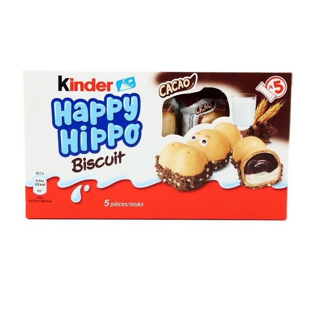 8000500362303 - Kinder - Biscuit Happy hippo cacao