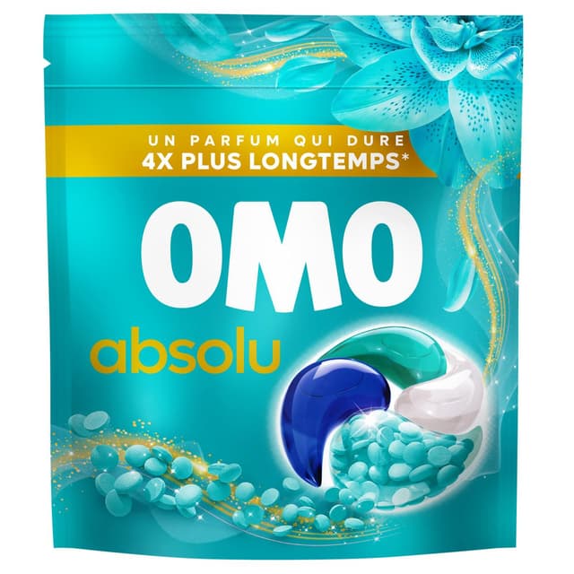 8720181872303 - Omo - Lessive Capsules Pods Absolu Fraîcheur Insolente