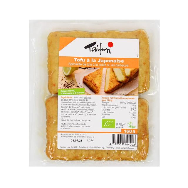 4012359010278 - Taifun - Filet de Tofu Bio à la Japonaise