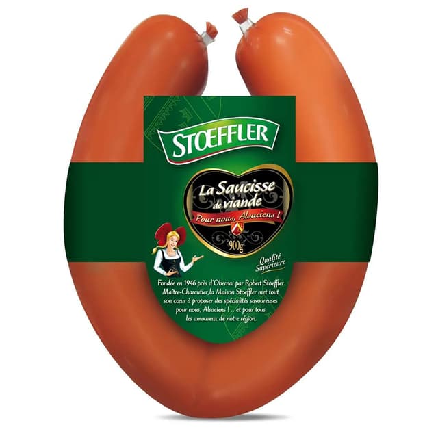3180950066503 - Stoeffler - La Saucisse de Viande