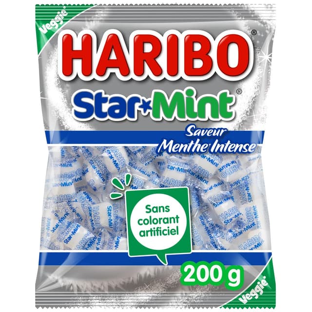 3103220006603 - Haribo - Starmint menthe