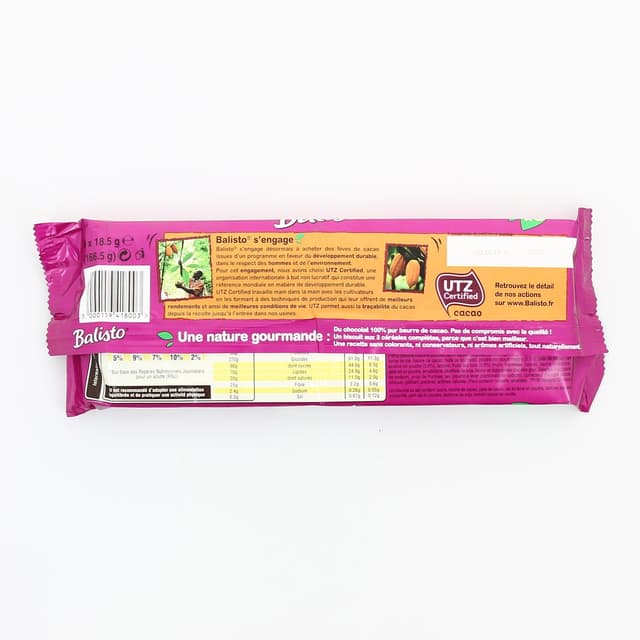 5000159418003 - Balisto - Barres chocolat et Fruits des bois