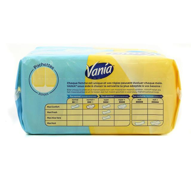 3278940918403 - Vania - Serviettes hygiéniques maxi confort flux normal +