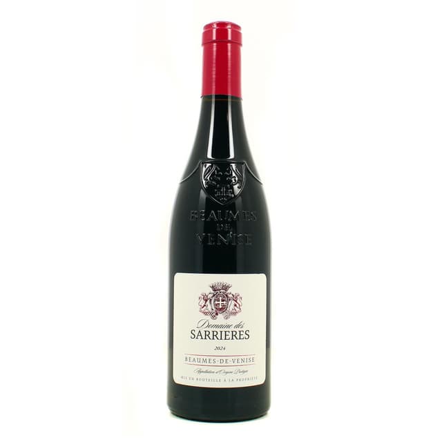 3760172578703 - Beaume de Venise rouge AOC - Domaine Des Sarrieres