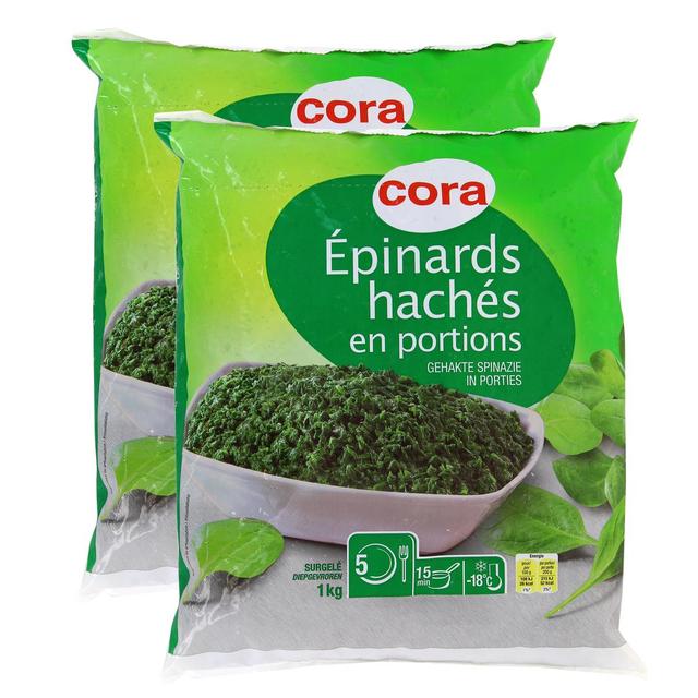 2050000269103 - Cora - Épinards hachés en portions
