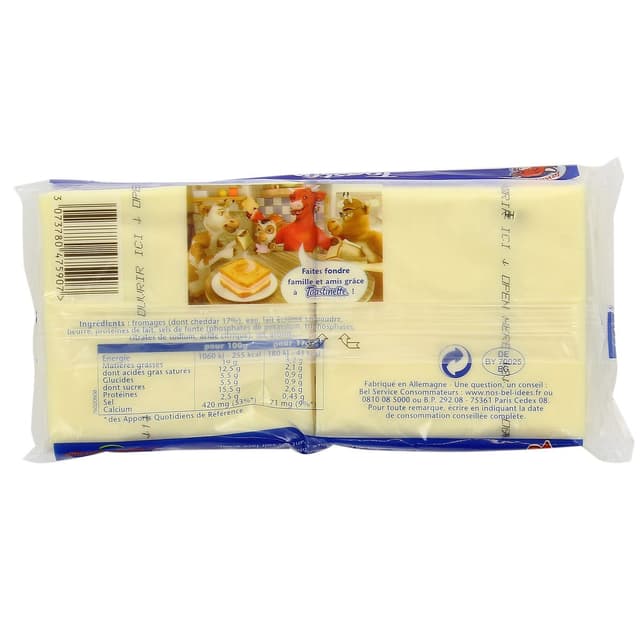 3073781069303 - La vache qui rit - Fromage Fondu Croque Monsieur