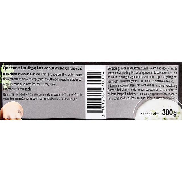 3181238930004 - Charal - Rognons de Boeuf Sauce au Vin de Madère