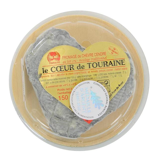 3224339400004 - Cloche d'Or - Le Coeur de touraine cendre - Lait de chèvre cru