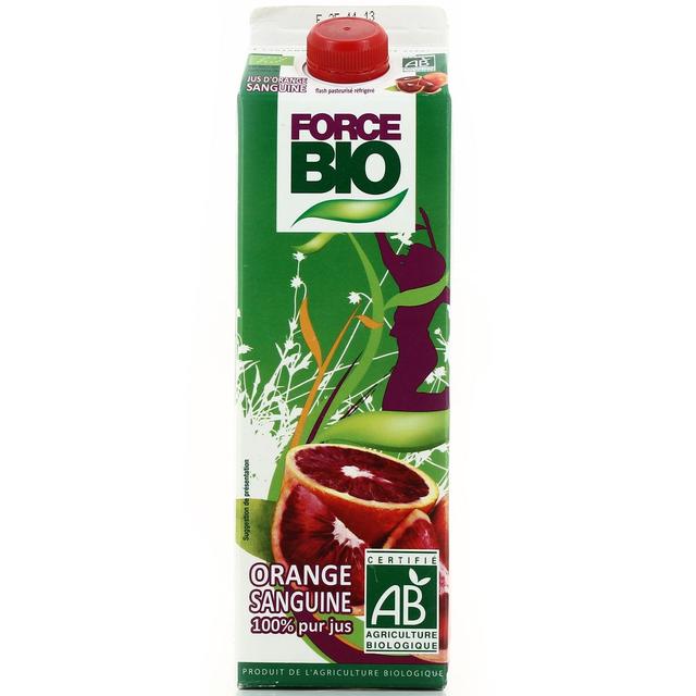 3760186970104 - Force Bio - Jus d'Orange Sanguine Bio