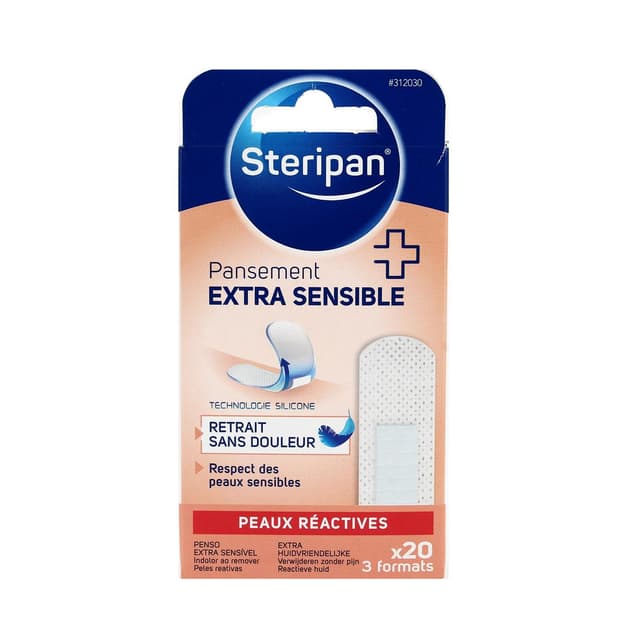 3031443120304 - Steripan - Pansement extra-sensible - 3 formats