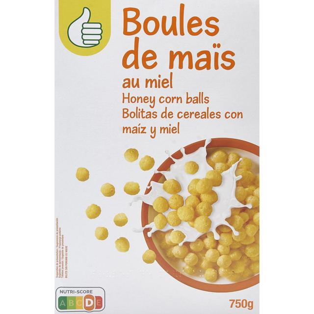 3596710520404 - Pouce - Céréales Boules de maïs au miel