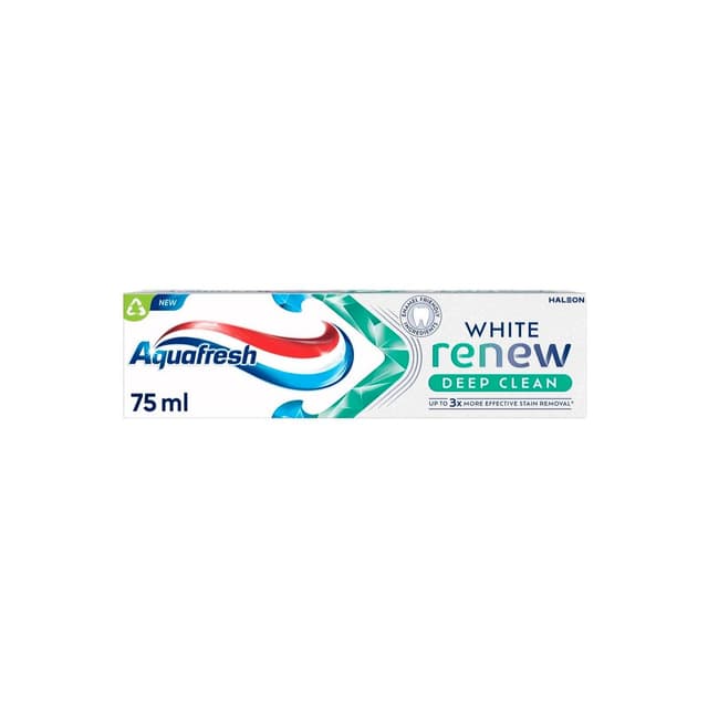 5054563250704 - Aquafresh - Dentifrice white renew deep clean